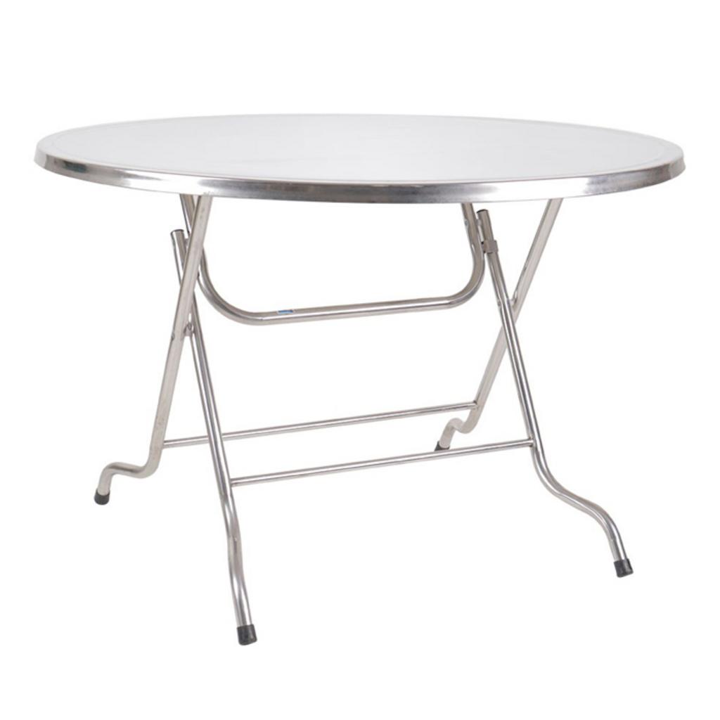 Bàn gấp inox tròn BT1150