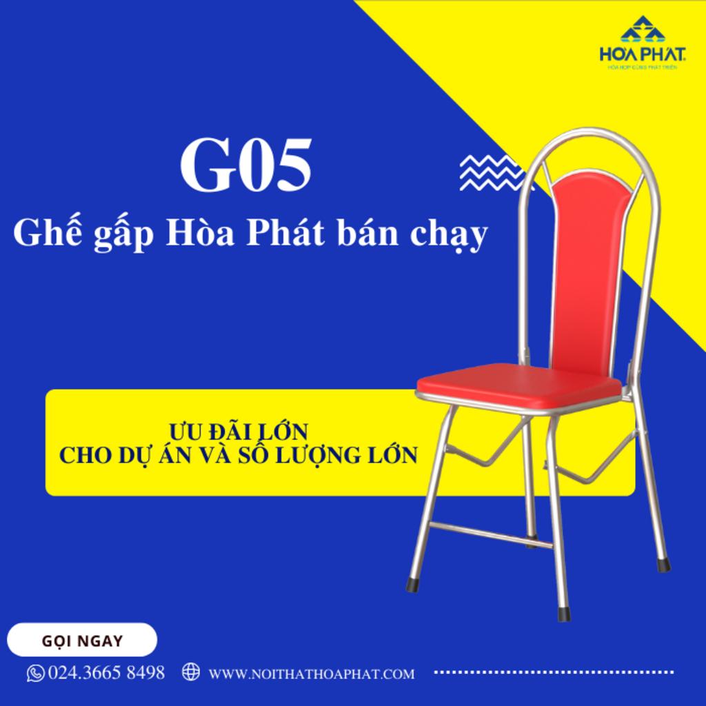Ưu điểm Ghế gấp khung thép G05