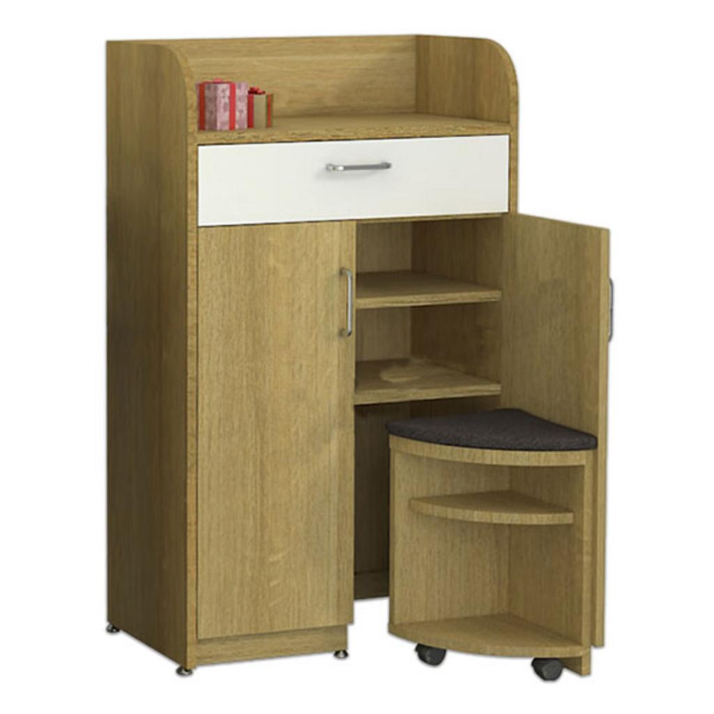 Tủ để giày TG303 với chất liệu gỗ Melamine thể hiện ghế đệm mút và thiết kế 2 cánh mở
