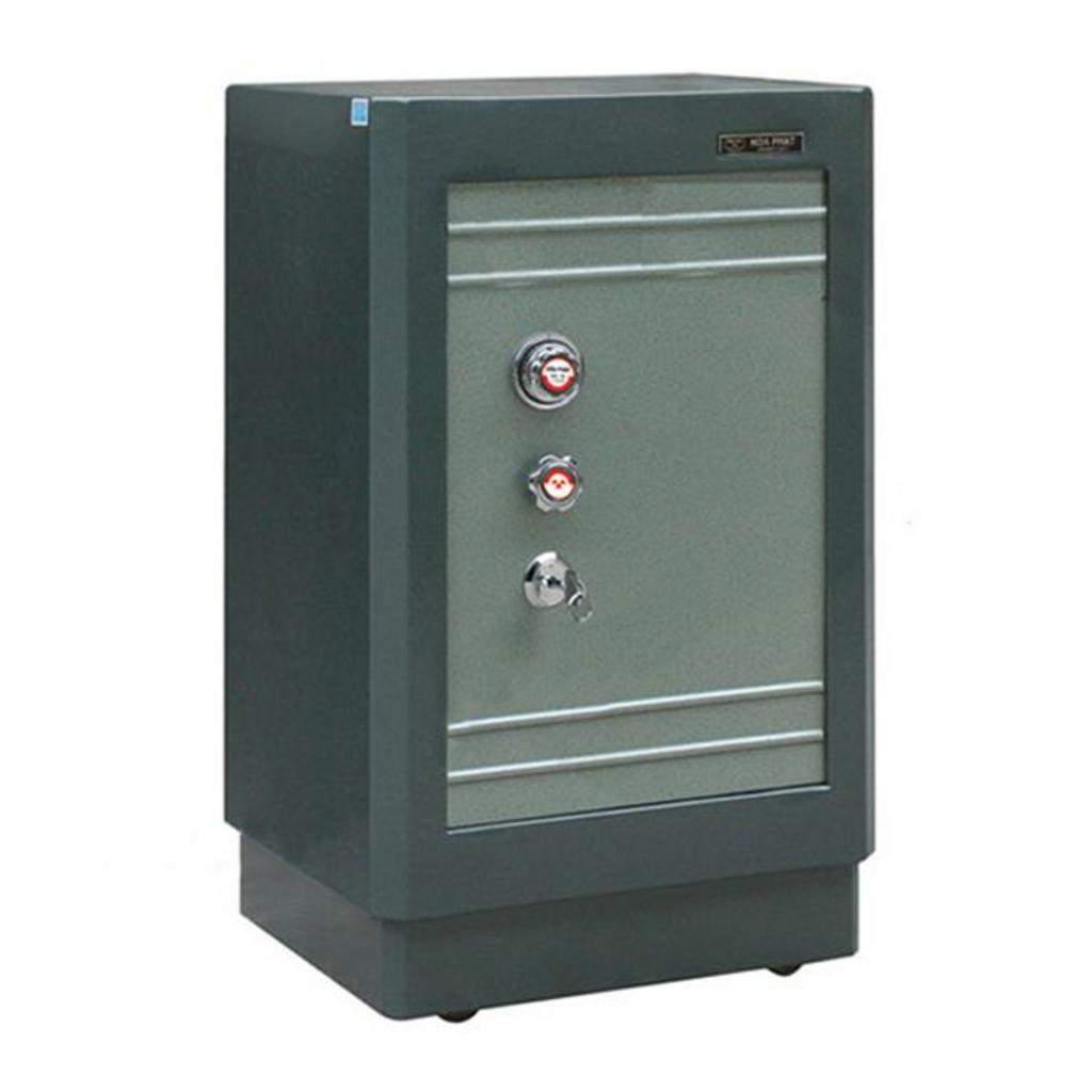Két sắt bảo mật KV100 với khóa cơ và thiết kế chắc chắn