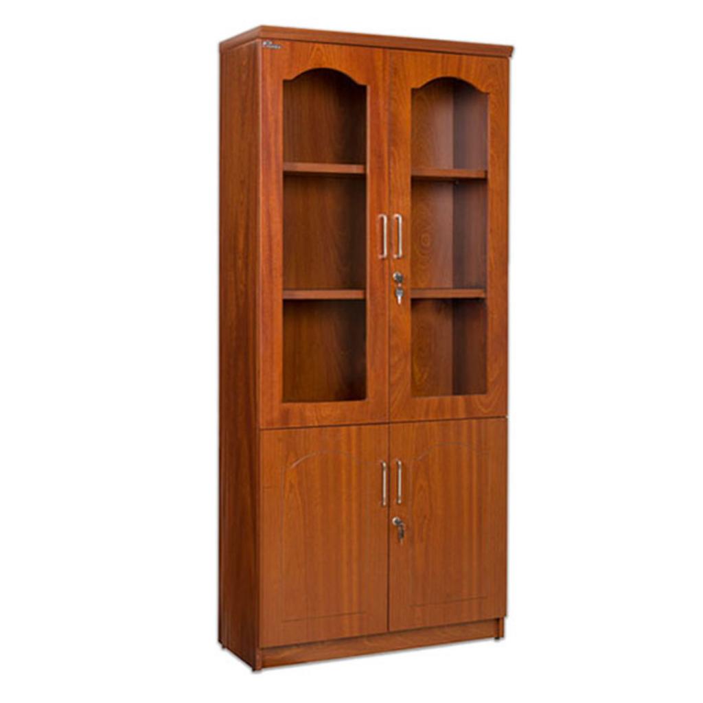Tủ giám đốc DC940V9 thiết kế hiện đại màu nâu gỗ veneer văn phòng lãnh đạo sang trọng