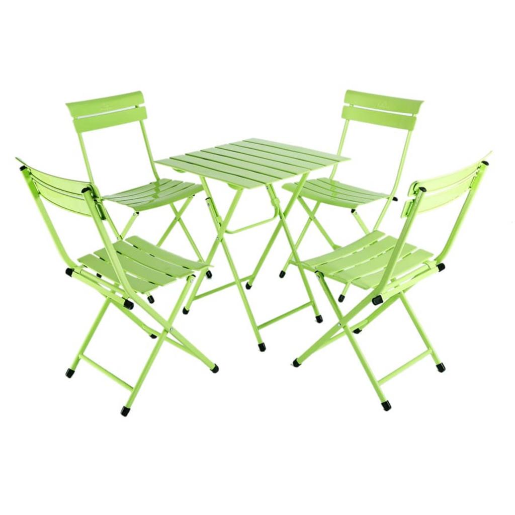 Bộ bàn Ghế Fansipan Patio sắt cao ( 1 bàn 4 ghế)
