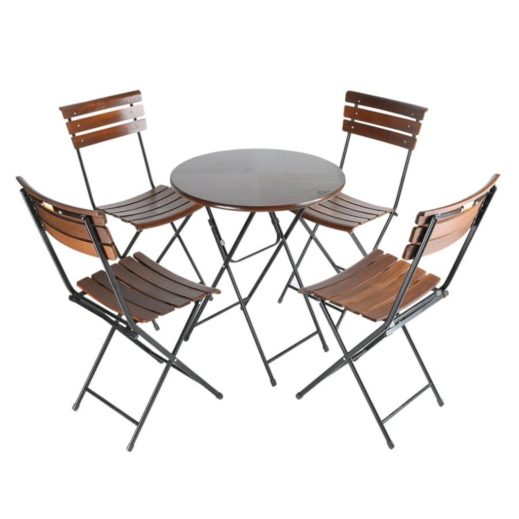 Hình ảnh Bộ Bàn Ghế Fansipan Patio tròn với thiết kế tinh tế và sang trọng.