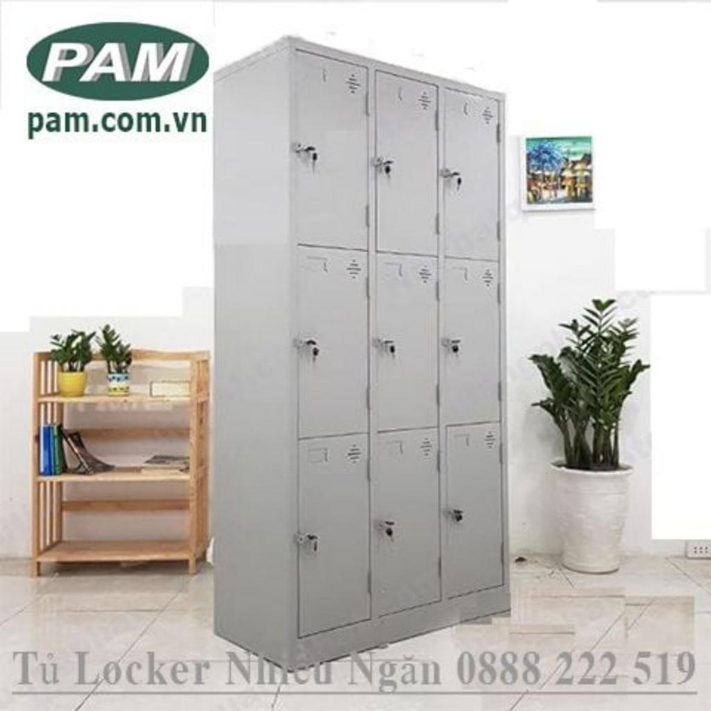 Thép dày 0.5–0.7 mm và lớp sơn tĩnh điện giúp tủ chống rỉ và dễ vệ sinh.