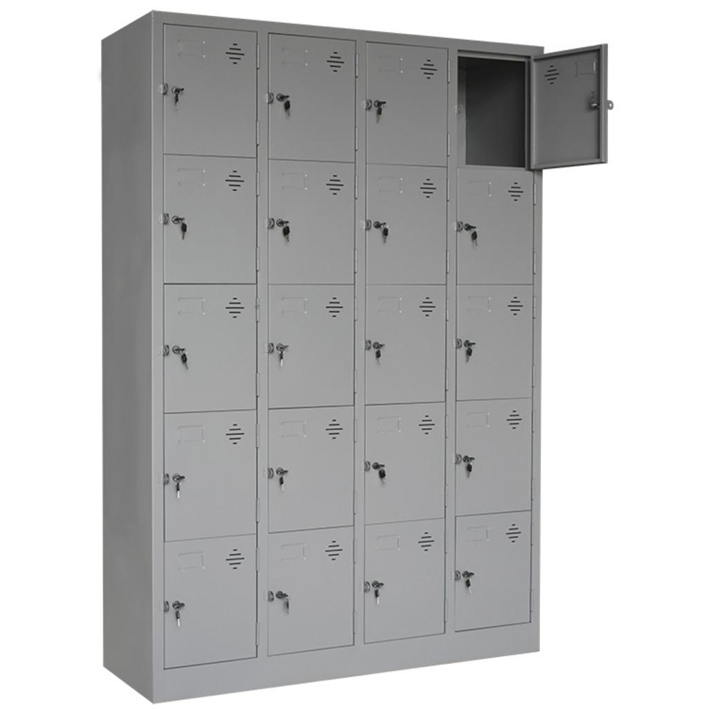 Tole thép dày 0.5–0.7 mm với sơn tĩnh điện giúp chống gỉ và dễ vệ sinh.