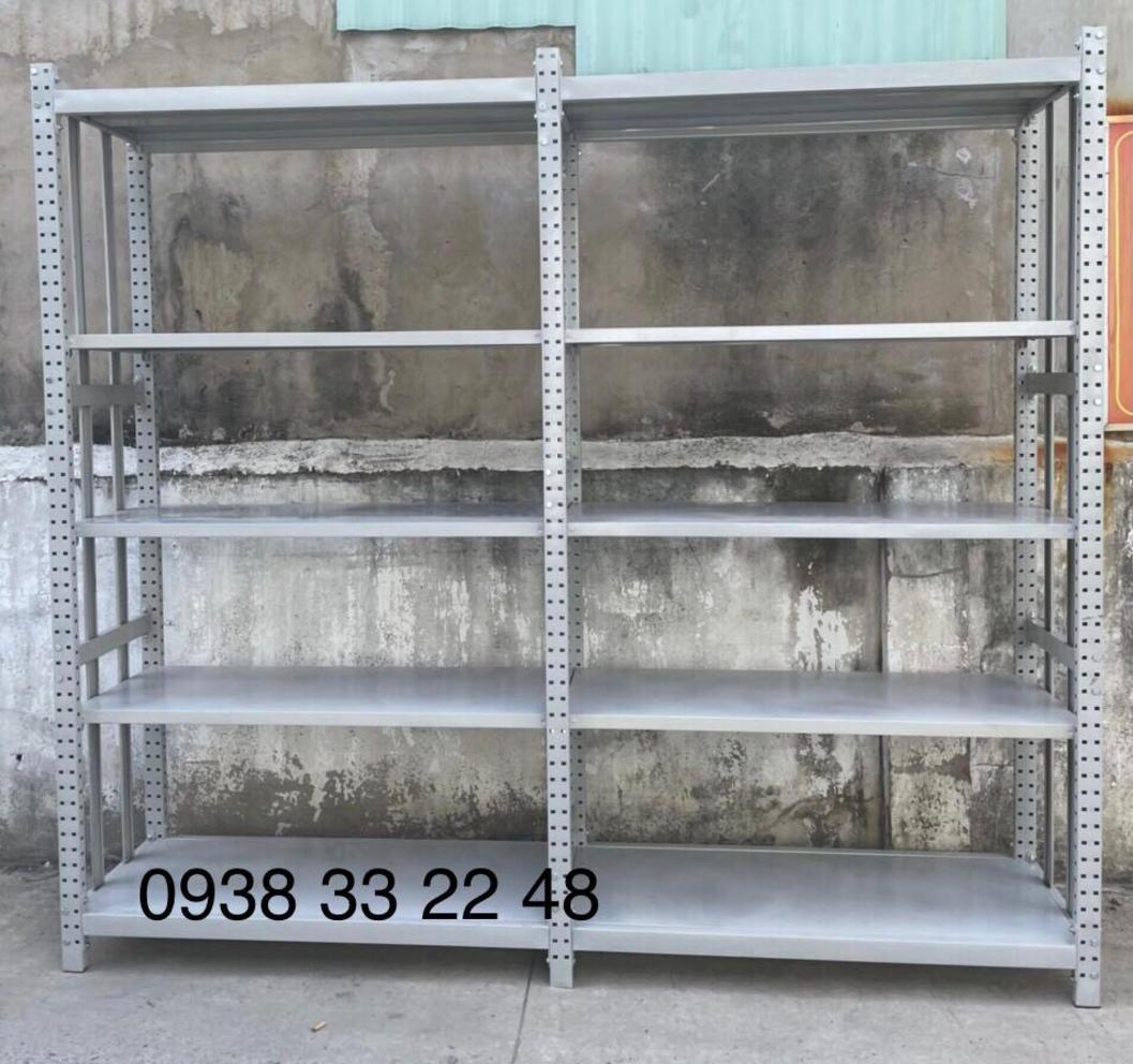 Kệ sắt lưu trữ đôi 5 mâm KLT-KDOI-5M