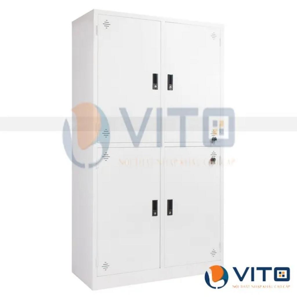Hệ thống khóa mã an toàn bảo vệ tài sản văn phòng.