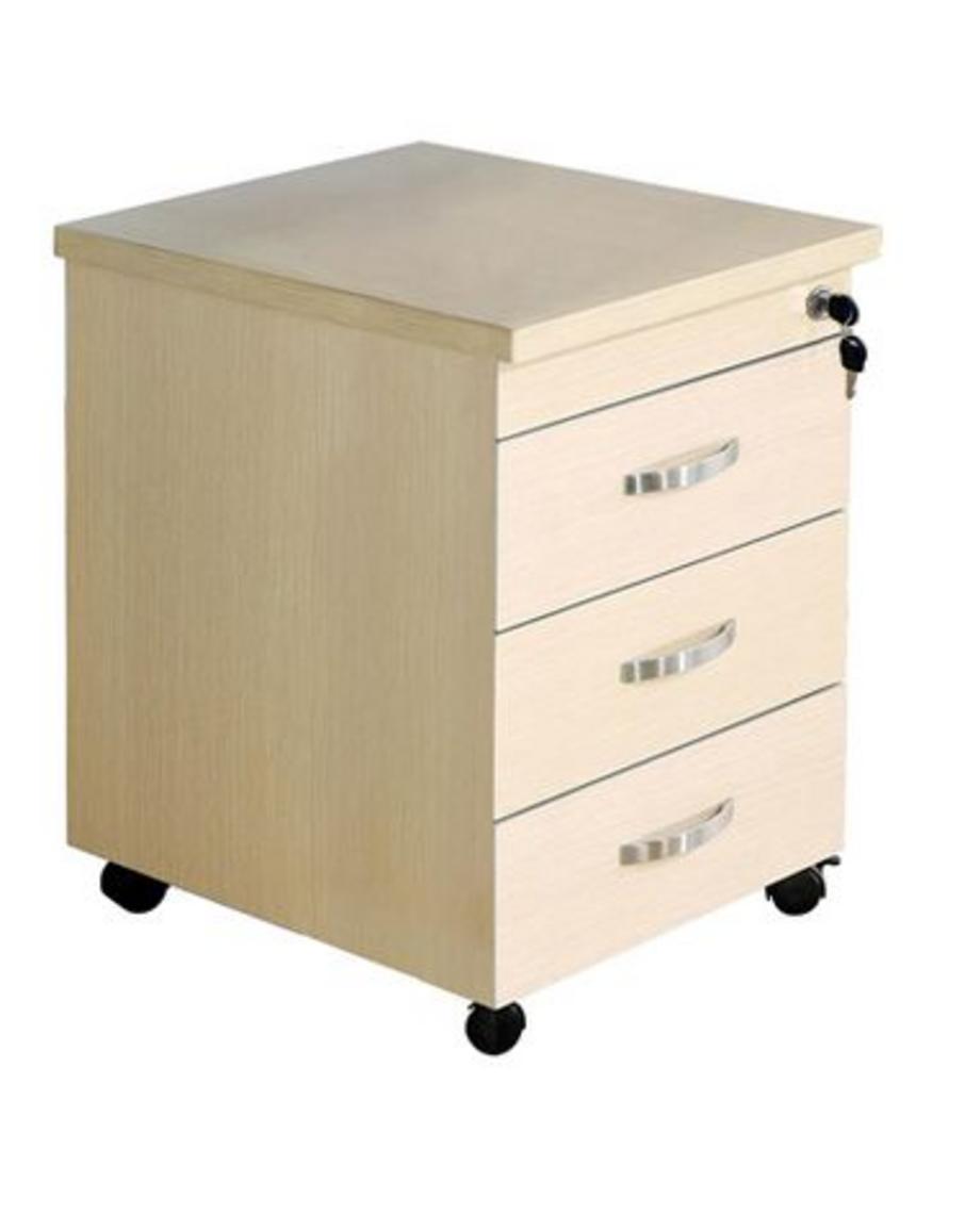 Kích thước chuẩn văn phòng của Hộc gỗ HG02 phù hợp với nhiều kiểu bàn làm việc.