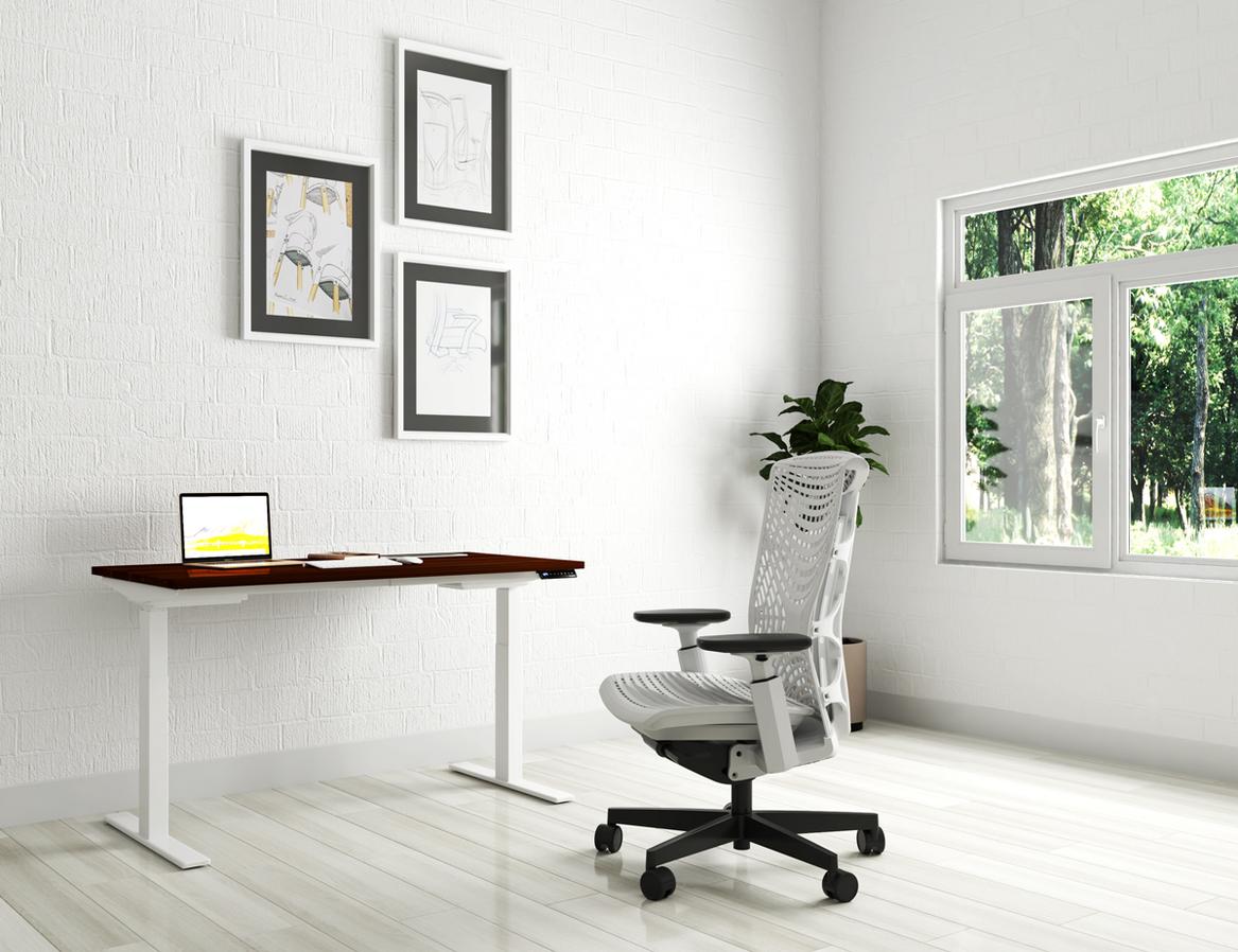 Mặt bàn MFC dày 25mm phủ Melamine — chống ẩm, dễ vệ sinh, giữ màu lâu.