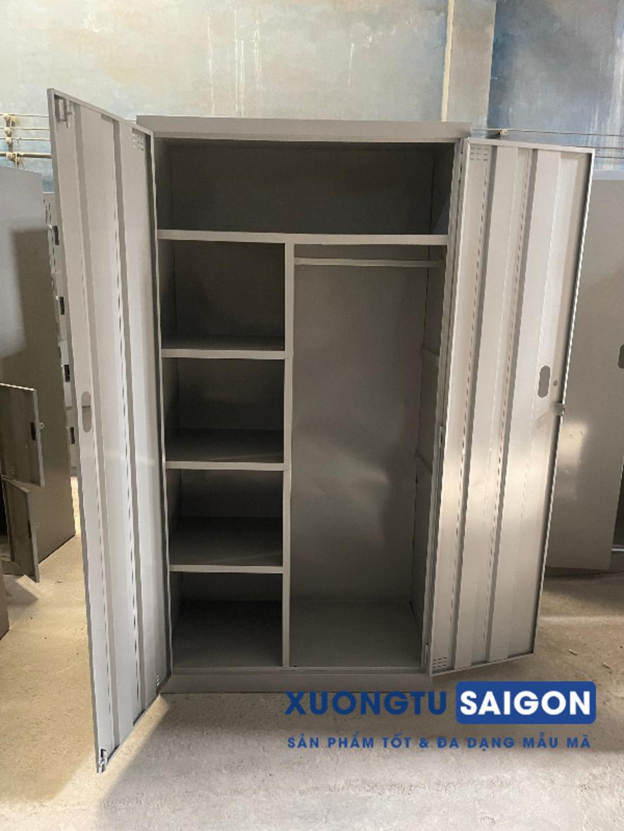 Phân vùng thông minh cho từng loại dụng cụ vệ sinh.
