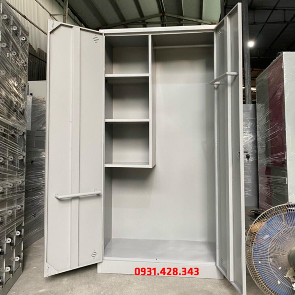 Lớp sơn tĩnh điện giữ màu và chống rỉ, dễ lau chùi.