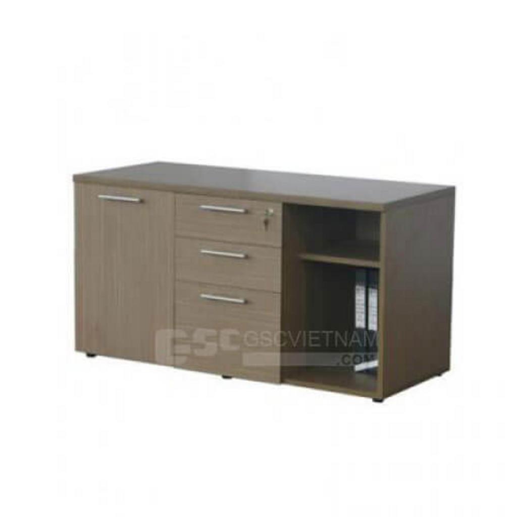Kích thước chuẩn của tủ gỗ TG06-1 phù hợp với nhiều không gian văn phòng.