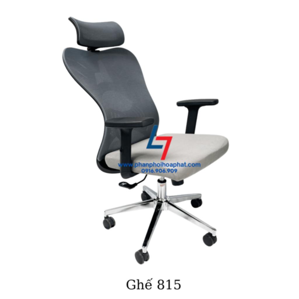 Tay ghế cố định bằng nhựa PP chắc chắn, bền bỉ.