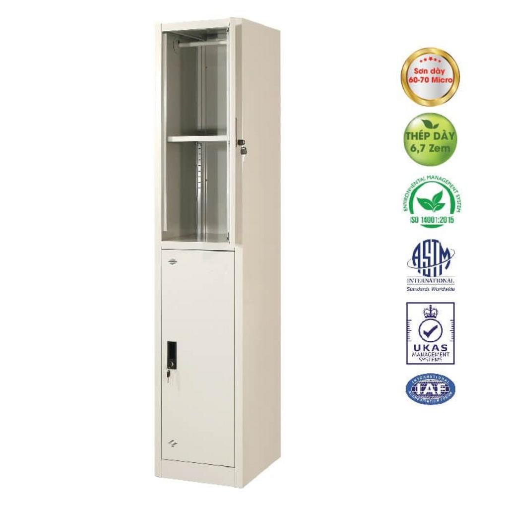 Thiết kế 2 khoang cánh mở giúp tăng không gian lưu trữ và tiện lợi khi sử dụng.