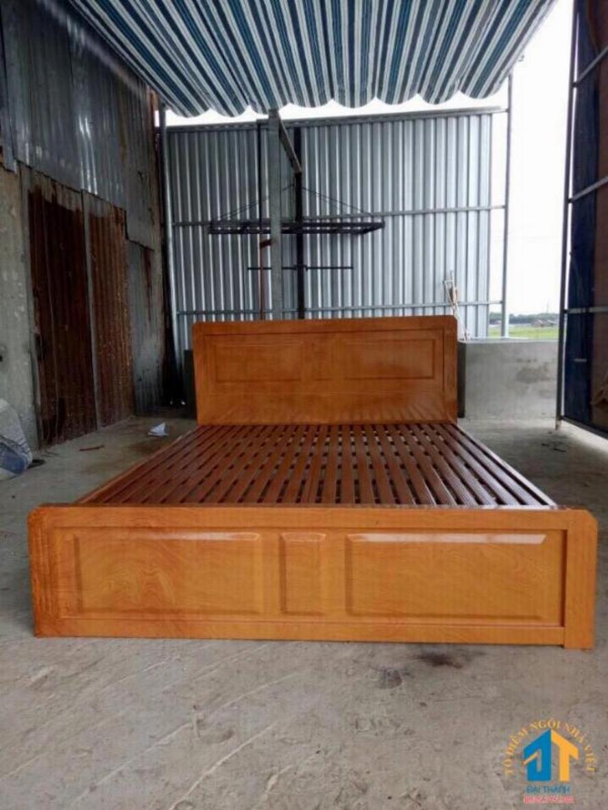 Giường thiết kế dễ tháo lắp, thuận lợi cho vận chuyển và thay đổi vị trí.