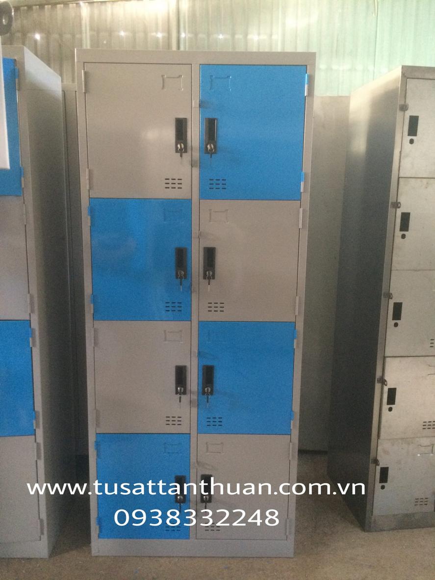 Tủ locker 8 ngăn dùng trong trường học