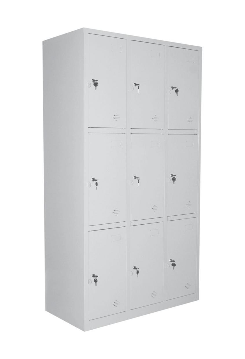 Tủ locker 9 ngăn đố nổi TDN9C3K