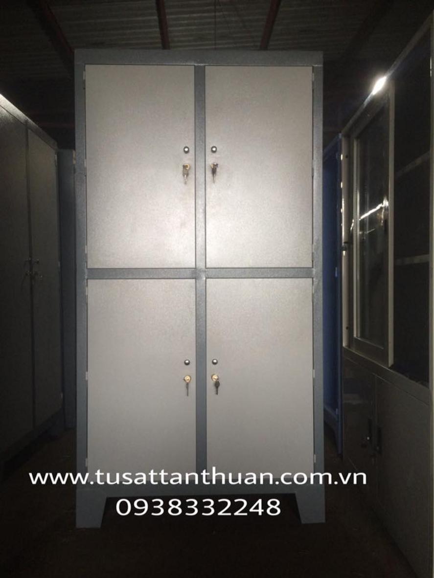 Tủ sắt quân đội 4 cánh mở QD4CM