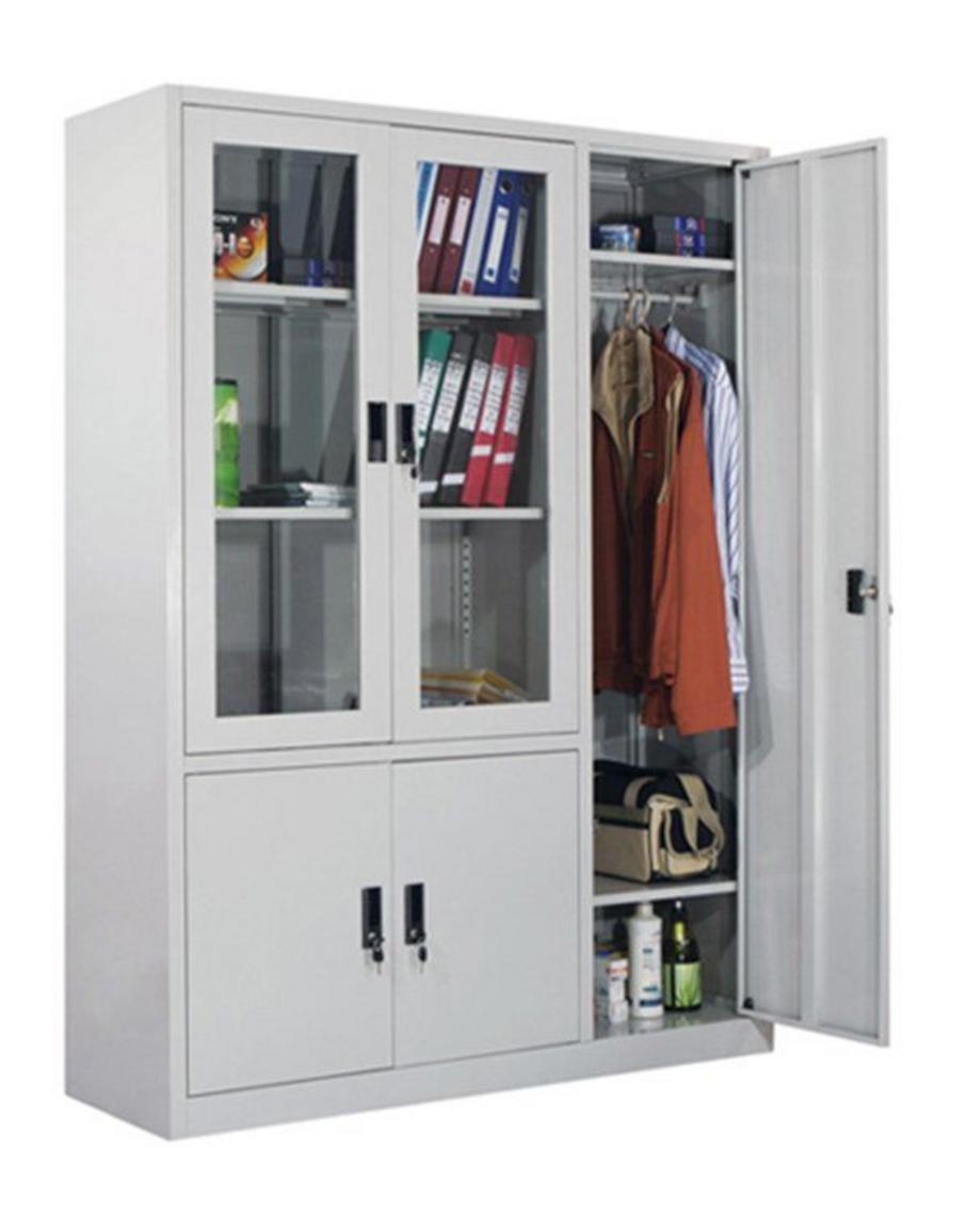 Tủ sắt TS03-3K với 3 khoang đa năng và thiết kế hiện đại, phù hợp cho văn phòng và gia đình.