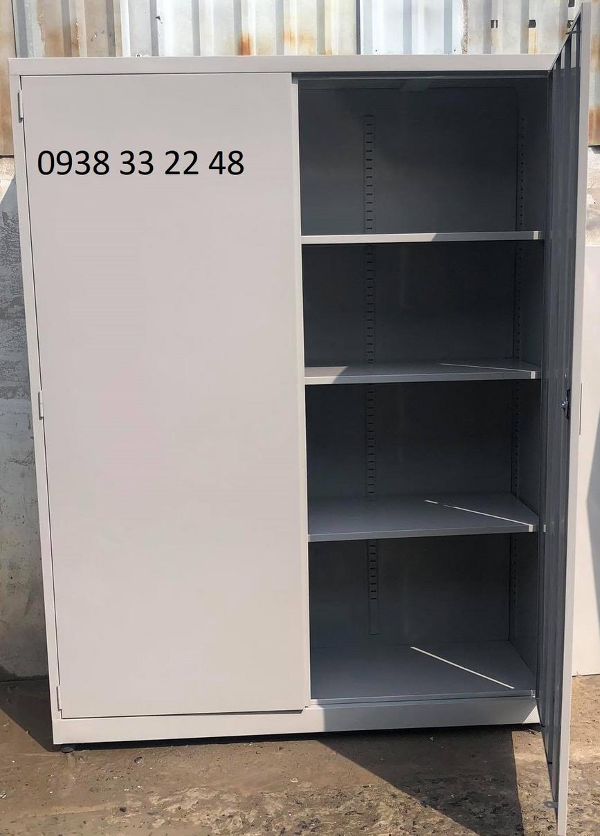 Tủ sắt văn phòng 2 cánh mở 4 ngăn 2CMKVG