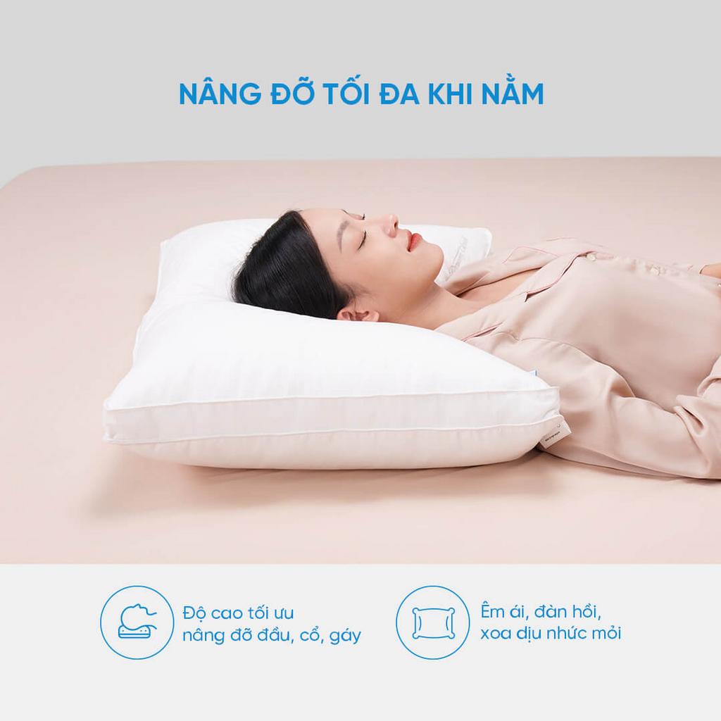 Hướng dẫn bảo quản nhanh để giữ độ bồng và tuổi thọ gối.