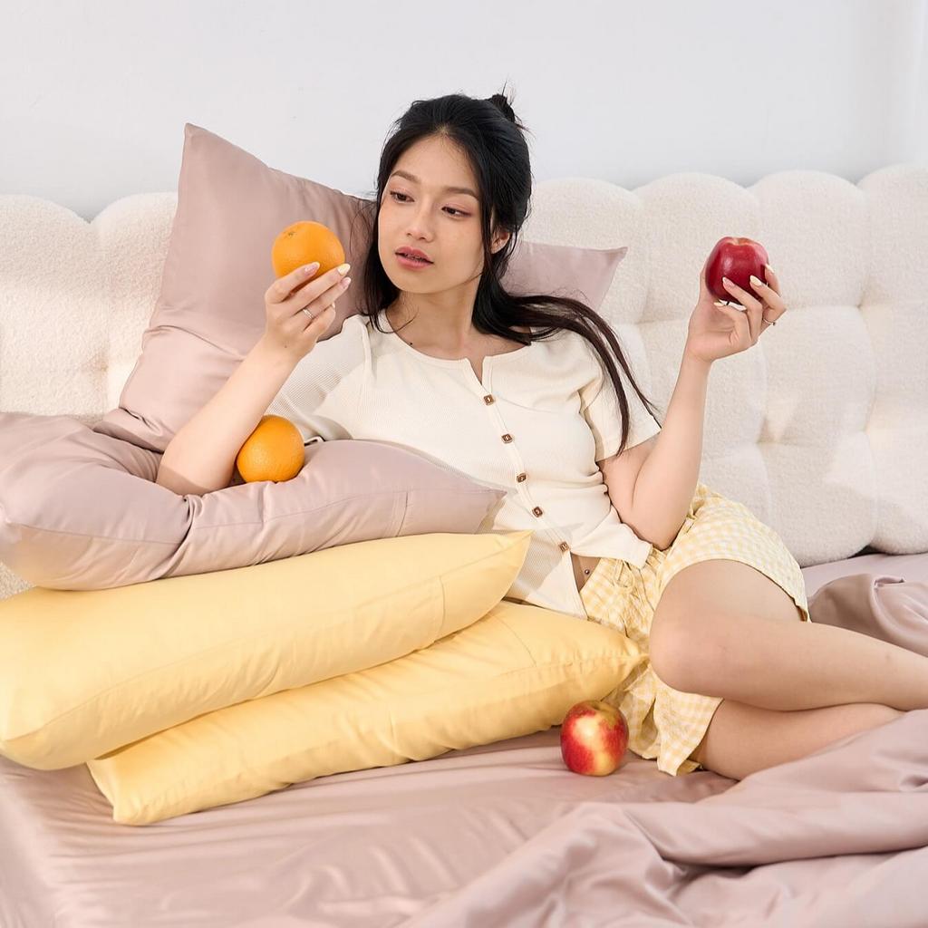 Bộ ga chun tencel VC Goodnight Airsilk 4 chi tiết