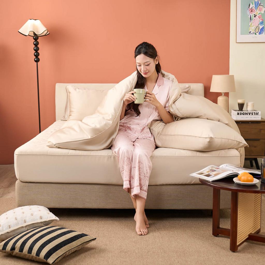 Bộ phủ Amando Wellness Tencel Luxe