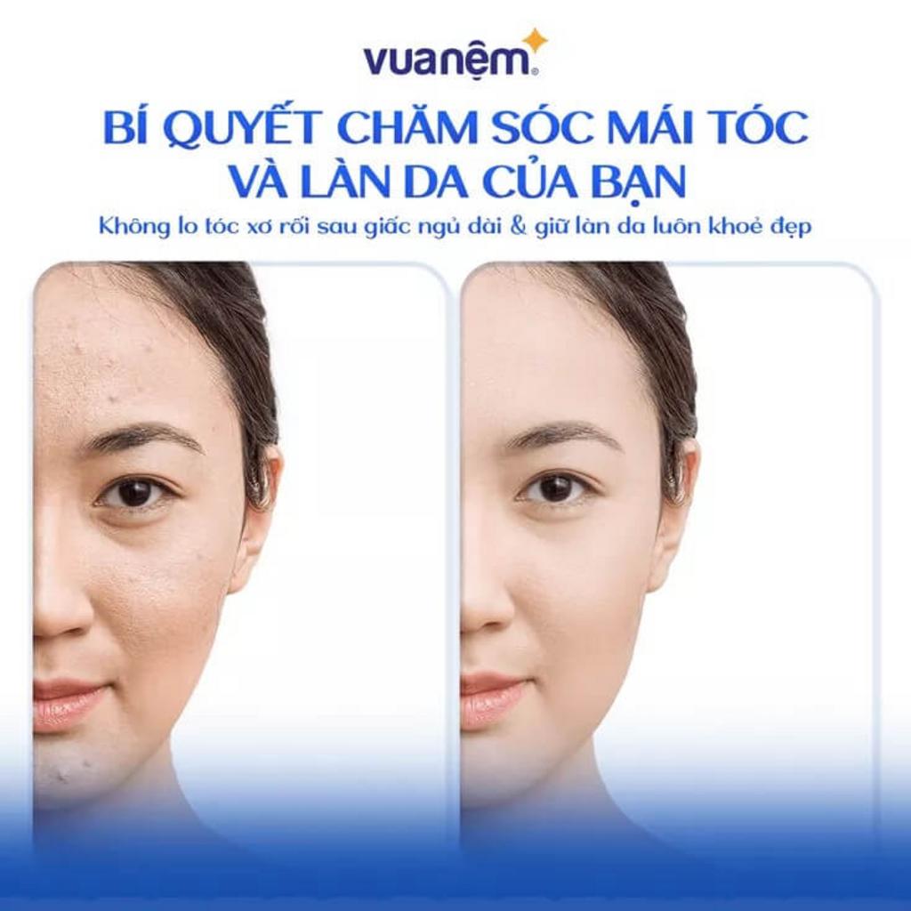 Combo Gối ôm Poppy kèm vỏ gối cooling
