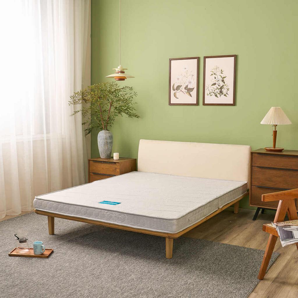 Nệm bông ép cao cấp Wonjun Pure Premium nâng đỡ vững chắc dày 12cm gấp 2