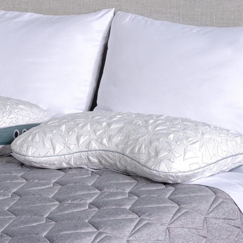 Thiết kế contour giúp căn chỉnh cổ‑cột sống — giảm nhức mỏi sau ngủ.