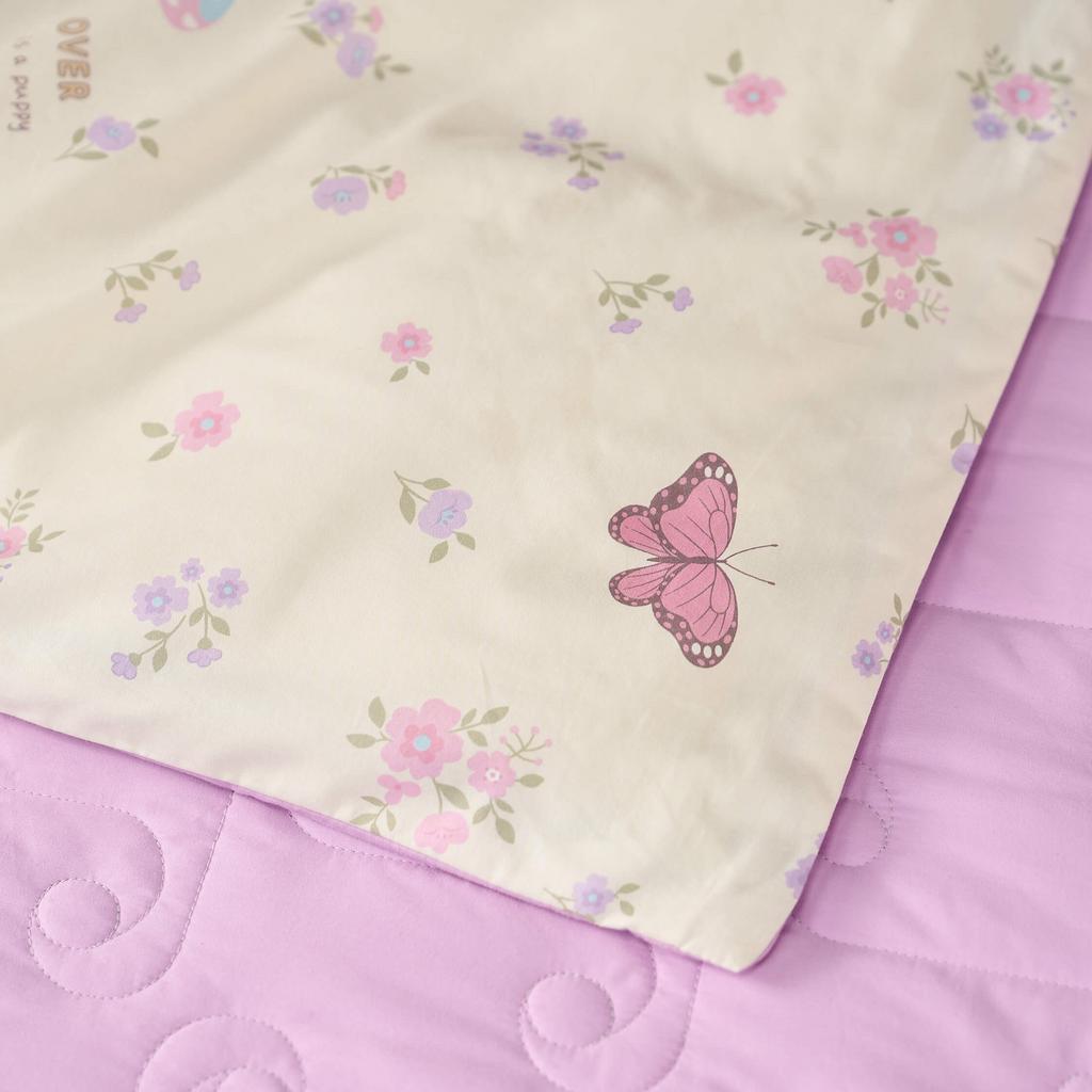 Macro vải cotton 100% — nhìn rõ sợi vải và cấu trúc thoáng khí.