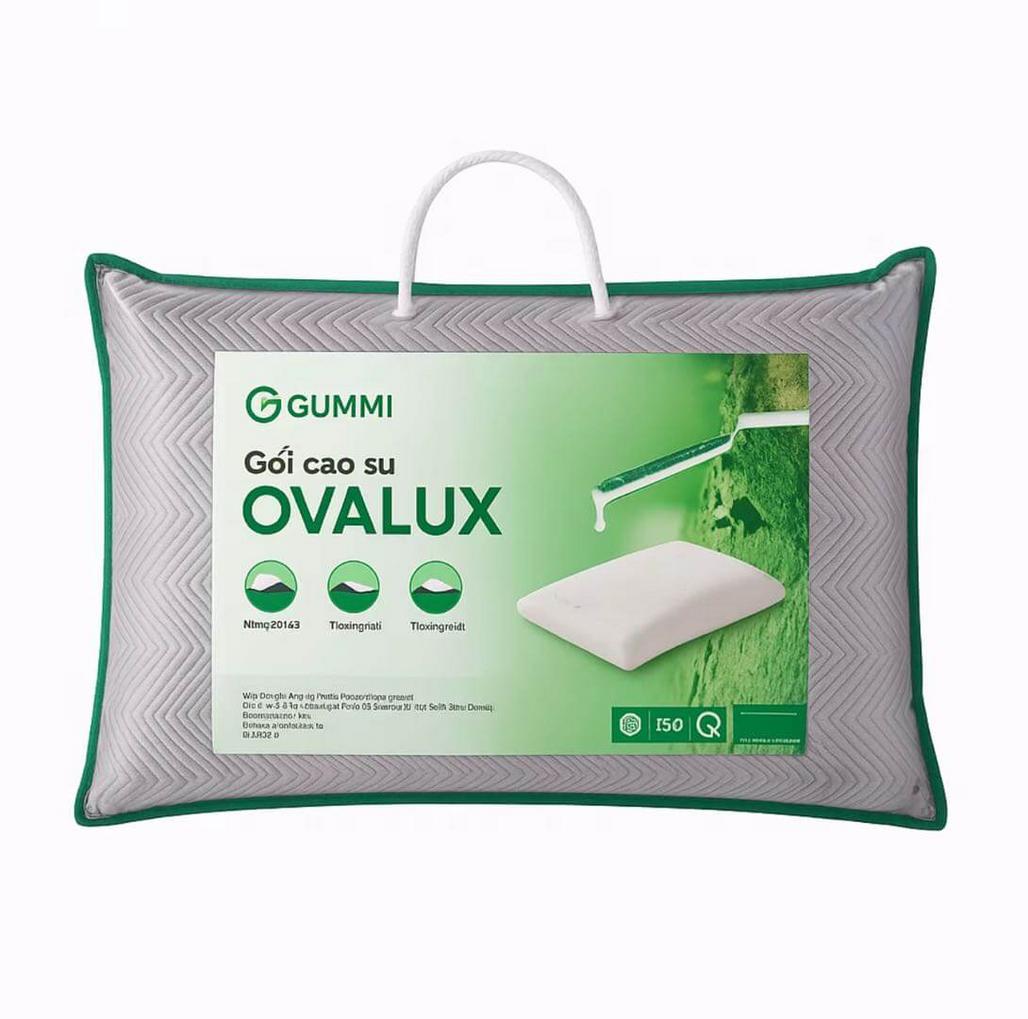 Thiết kế oval tạo đường cong ôm sát đầu & cổ.