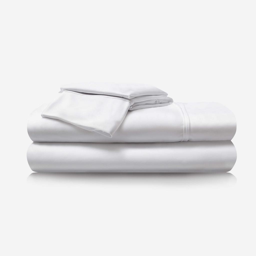 Bộ ga chun Bedgear Hyper Cotton 3 chi tiết trưng bày trên giường hiện đại
