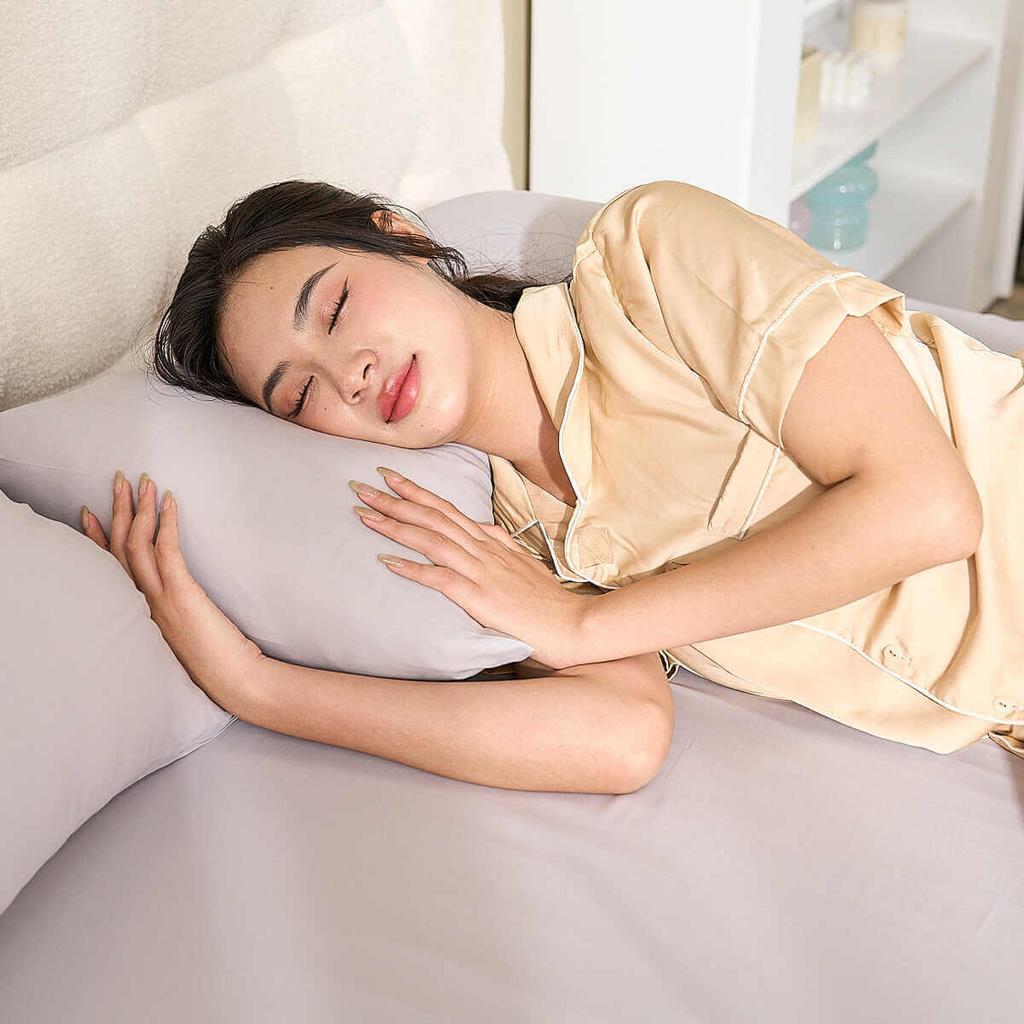 Bộ ga chun Goodnight Airsilk - mềm mịn, ôm sát nệm, tông pastel sang trọng.