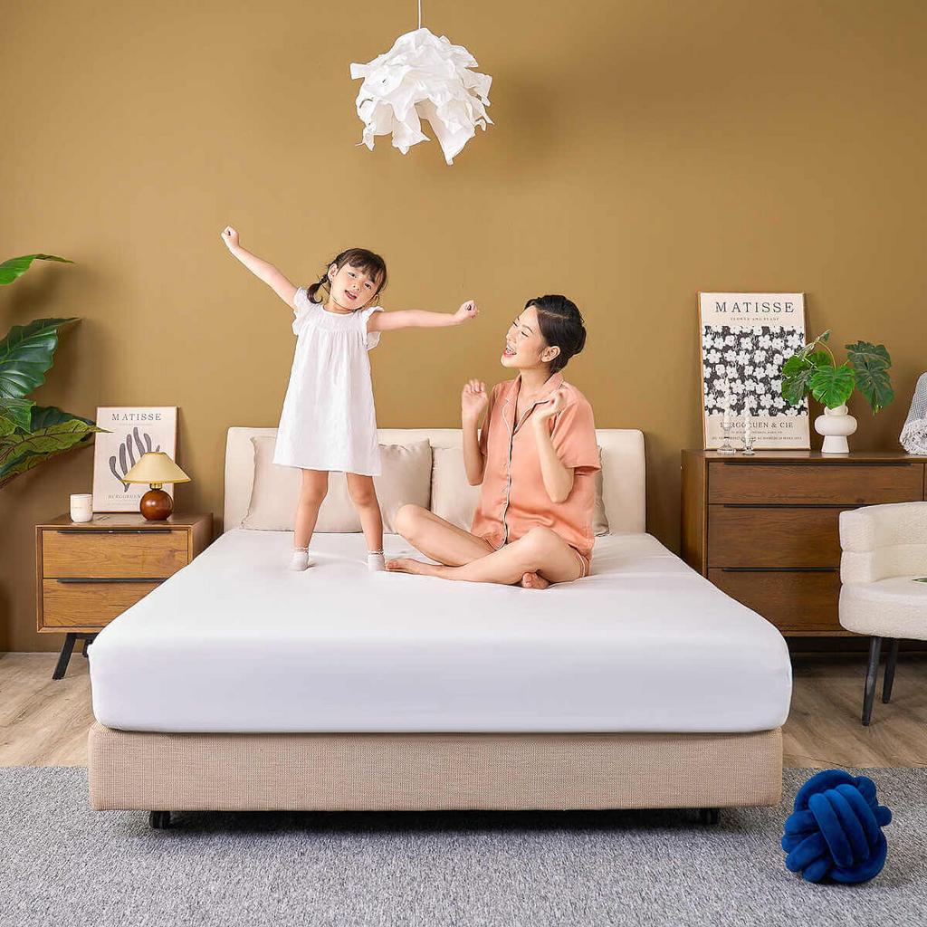 Ga chống thấm Goodnight Sumi — mềm mại, kháng khuẩn và chống thấm full nệm.