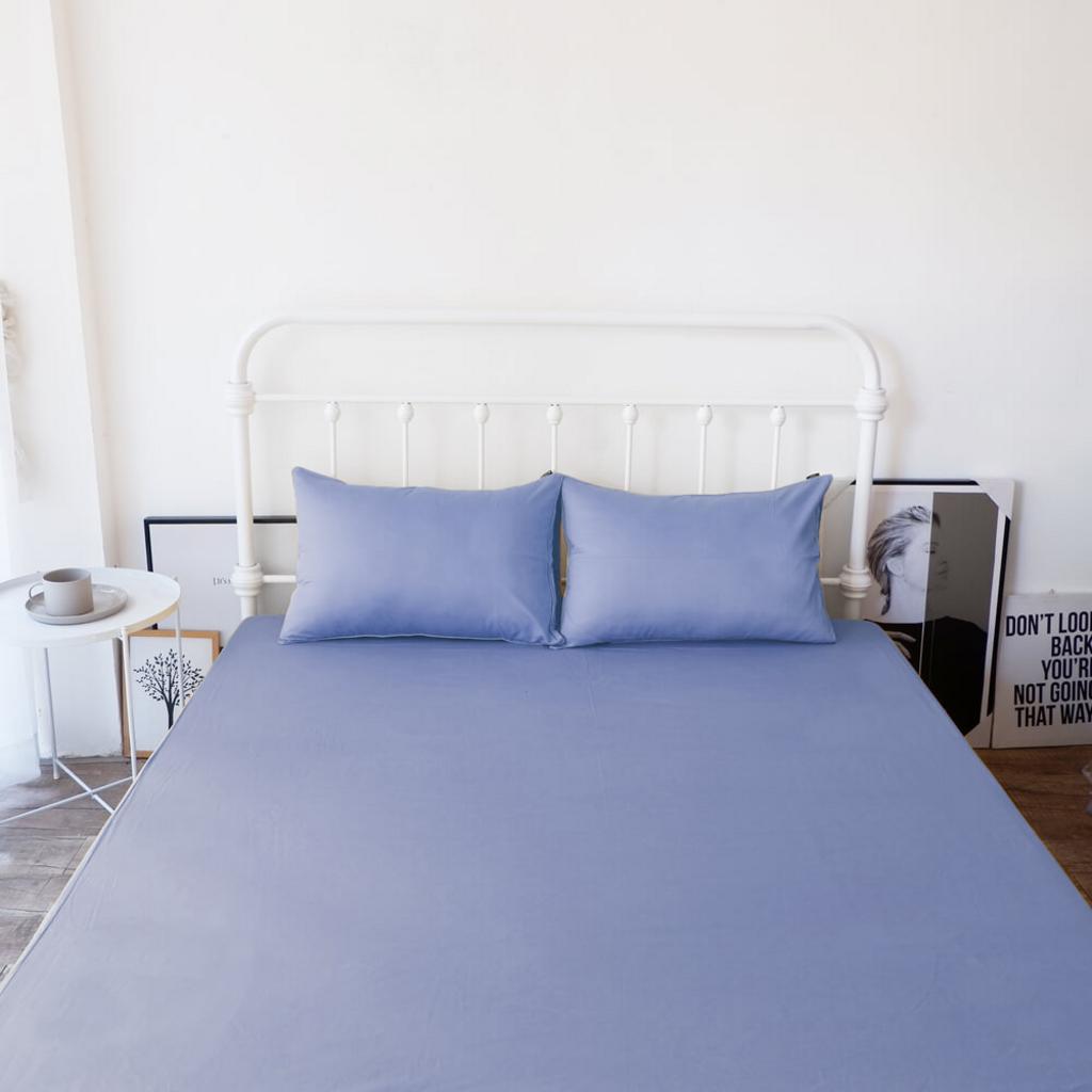 Bộ ga chun Sateen 3 món — bề mặt bóng mượt và 9 mẫu phối sang trọng.