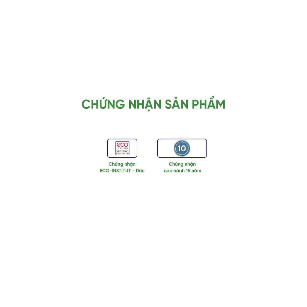 Ảnh hero Nệm Gummi Legend đặt trên giường hiện đại, làm nổi bật thiết kế và độ dày 20cm.