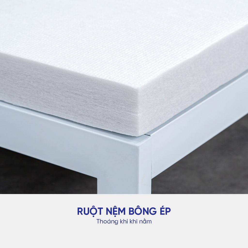 Nệm Goodnight Nova gấp 3 — gọn gàng, hỗ trợ cột sống, phù hợp cho không gian nhỏ.