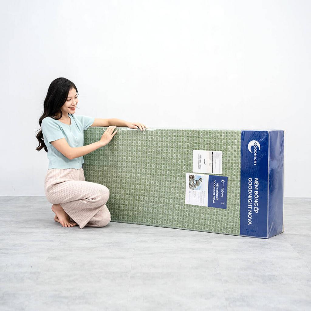 Nệm bông ép Goodnight Nova gấp 3 dày 5/9cm