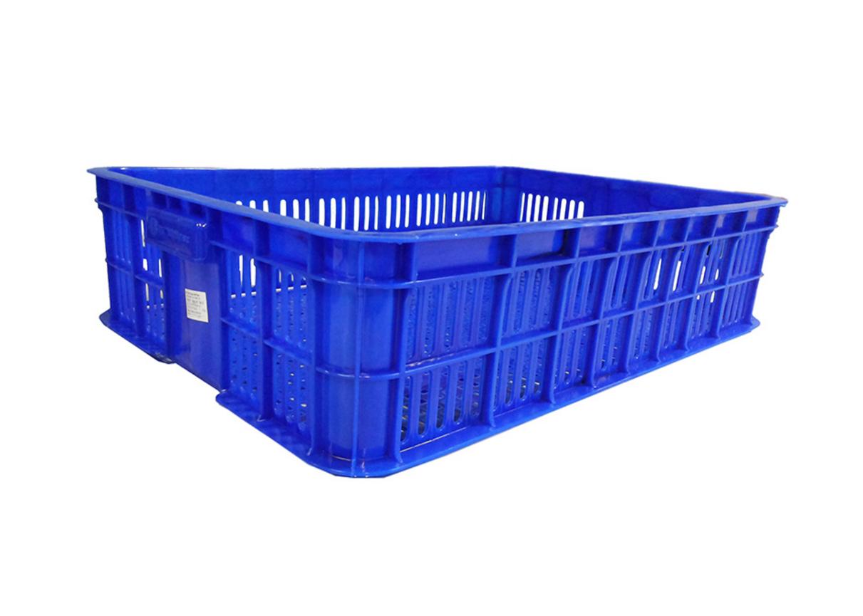 Sóng hở 1 Tấc 5 (HDPE) — bền, thoáng, dễ xếp chồng.
