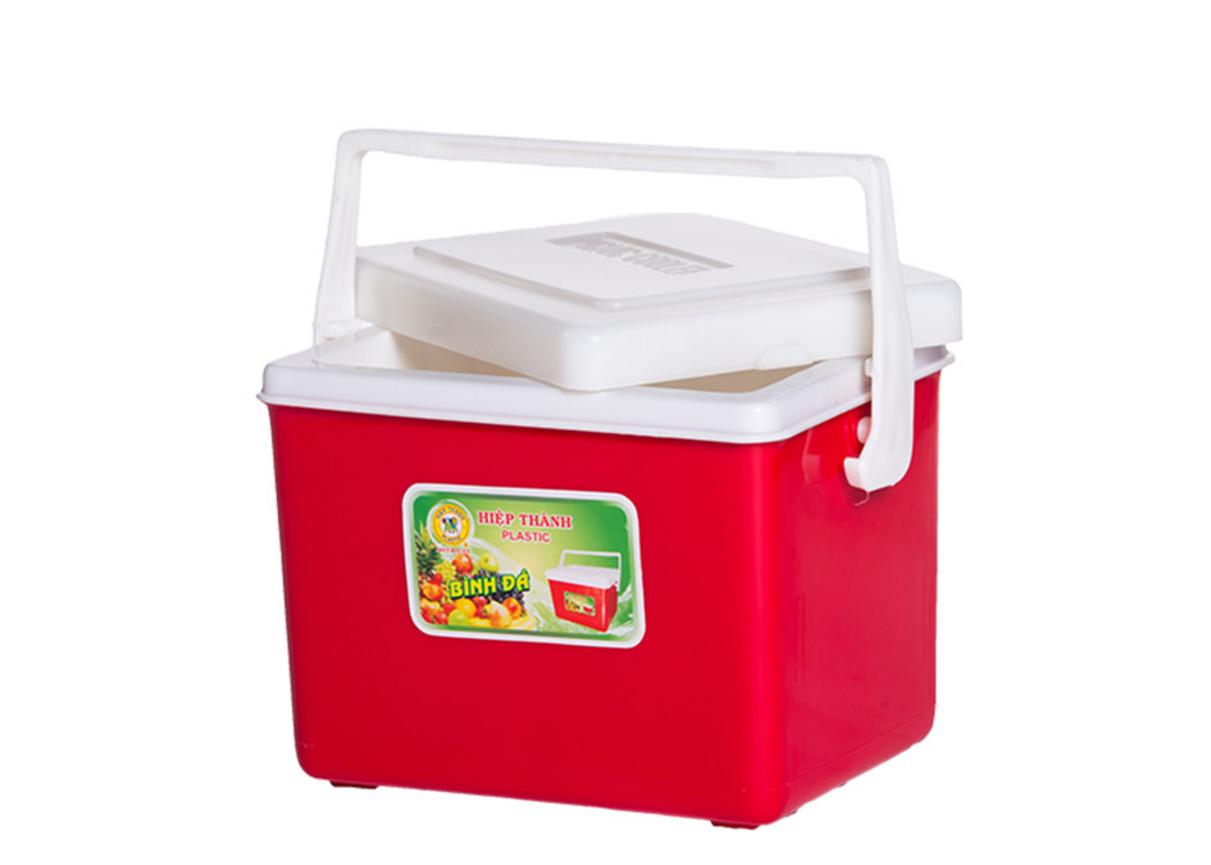 Thùng đá 6 lít No.TD020 — nhỏ gọn, có tay cầm & khóa nắp; lựa chọn lý tưởng cho dã ngoại ngắn ngày.