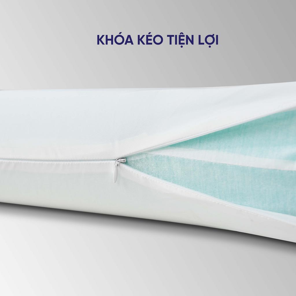 Vỏ gối thể thao làm mát — tháo rời và có tính năng kháng khuẩn.