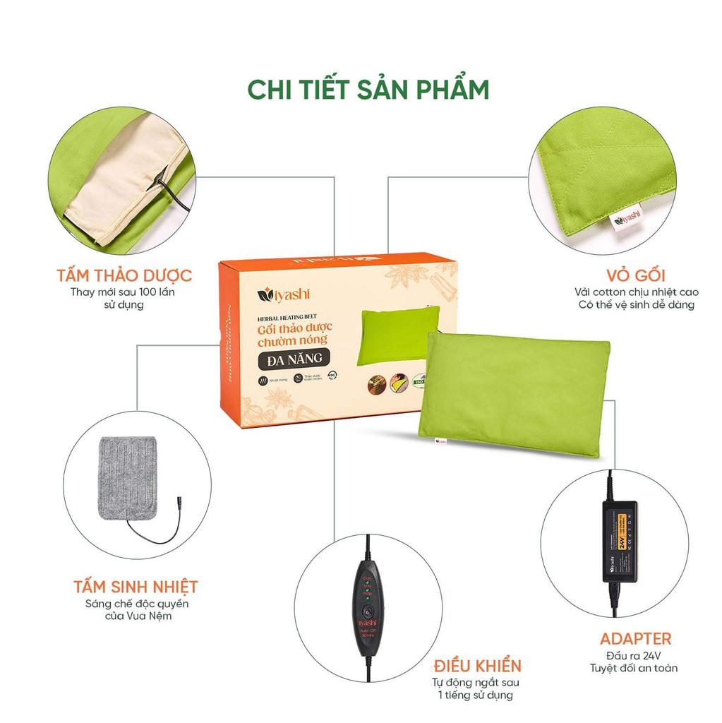 Tấm sinh nhiệt điện làm ấm nhanh, nhiều mức nhiệt phù hợp từng người.