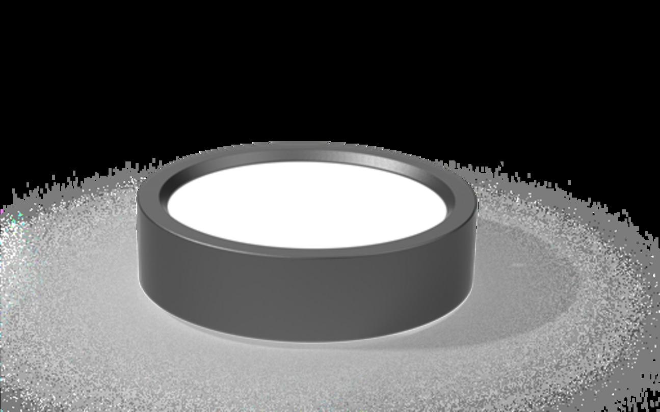 ĐÈN LED ỐP TRẦN TRÒN ĐEN SUNHOUSE SHE-TD-12W-ST