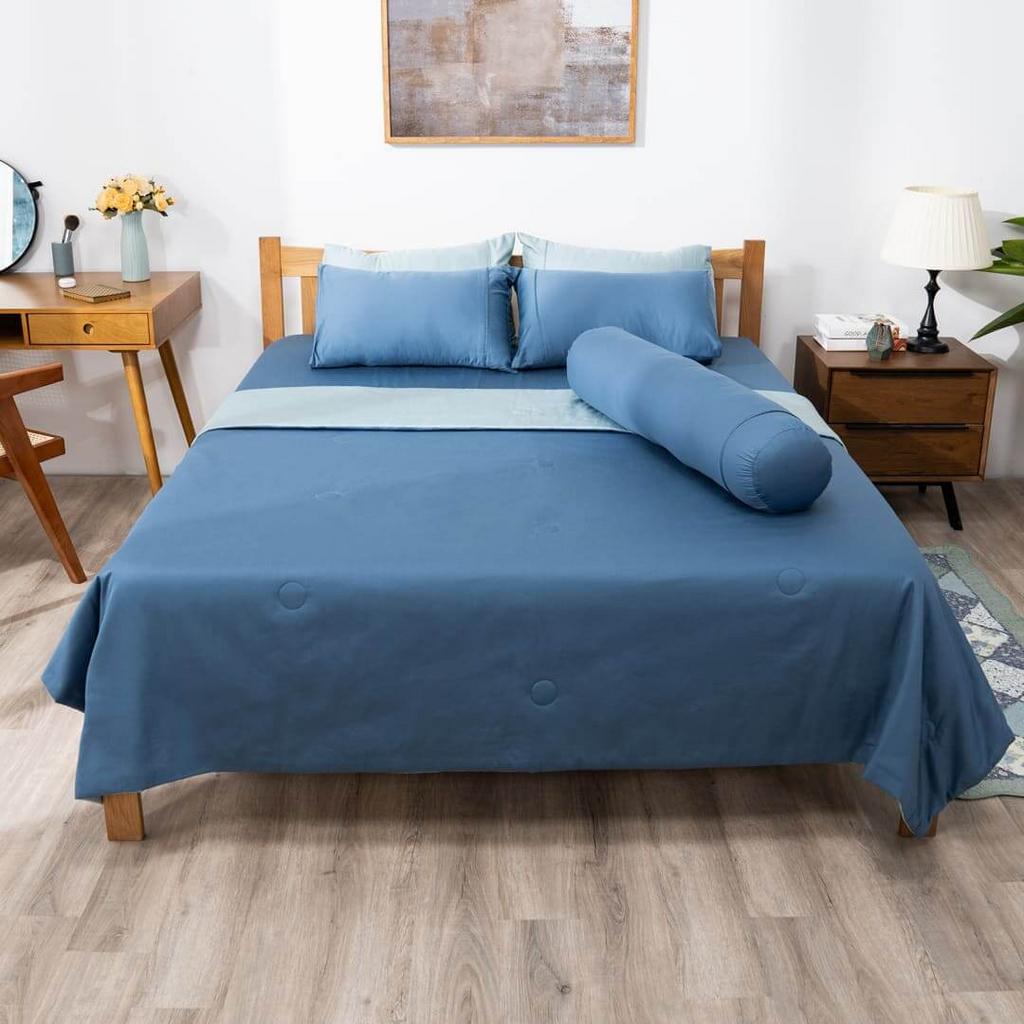 Chăn chần Cotton satin AMD The Essentials Đơn Sắc