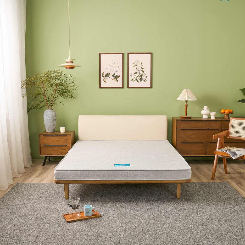 Nệm bông ép cao cấp Wonjun Pure Premium nâng đỡ vững chắc dày 12cm gấp 2