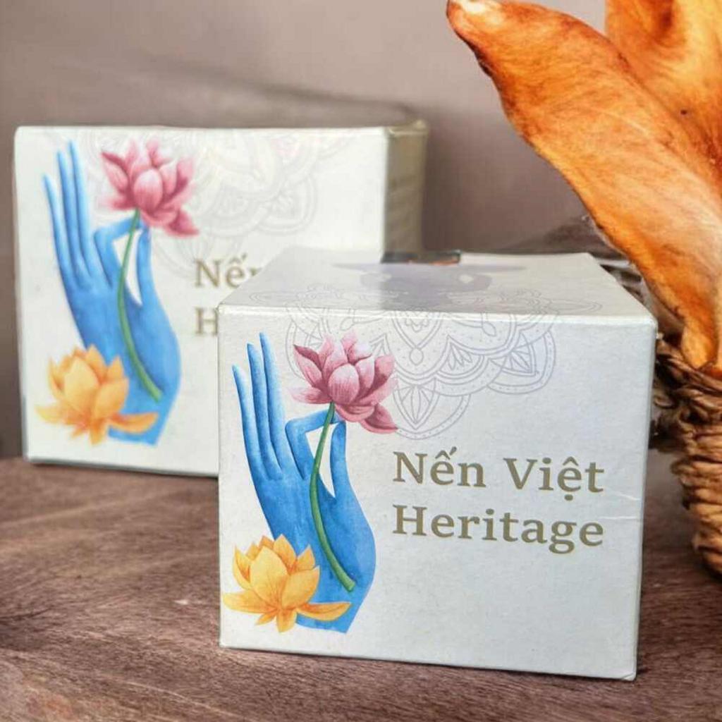 Dung lượng ~500g cho thời gian cháy 40–50 giờ — mùi thơm dịu nhẹ, thư giãn.