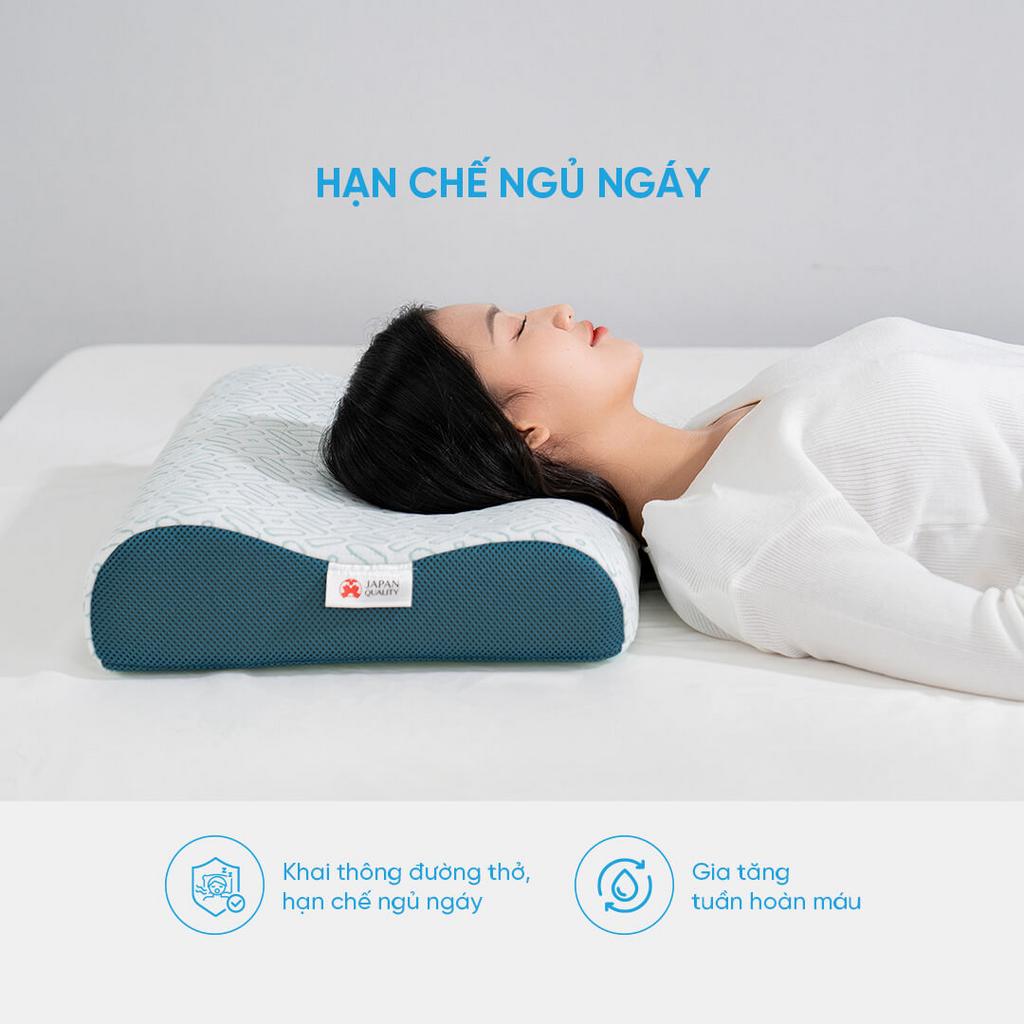 Gối foam Aeroflow iCool làm mát công thái học
