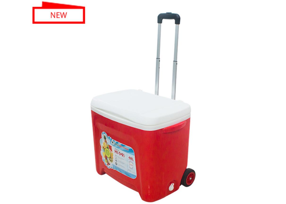 Hero: Thùng đá Hibox 48 lít — bền, gọn và giữ lạnh lâu (tay cầm & tùy chọn bánh xe).