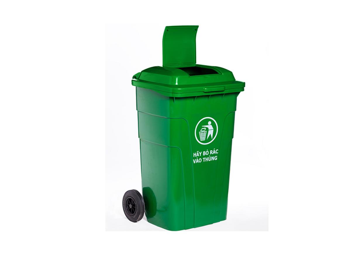 Thùng rác 150 lít nắp kín